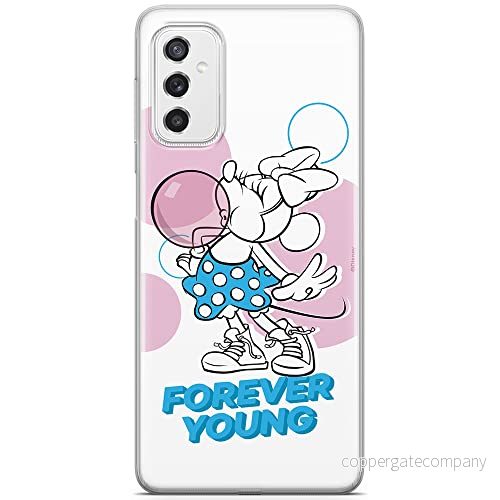 ERT GROUP mobiltelefonfodral för Samsung M52 5G originalt och officiellt licensierat Disney mönster Minnie 055 optimalt anpassad till formen på mobiltelefonen, fodral tillverkad av TPU plast 5904805487293