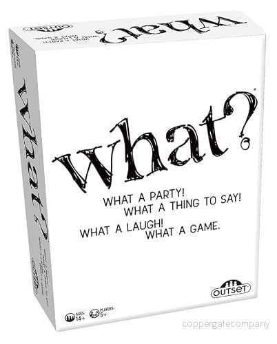 Cheatwell Games Vad? The Ultimate Laugh Out Loud Party Game För familj Och vänner i åldern 14+, 5 eller fler spelare vad?, ärlighet är inte alltid den bästa policyn 5015766096001