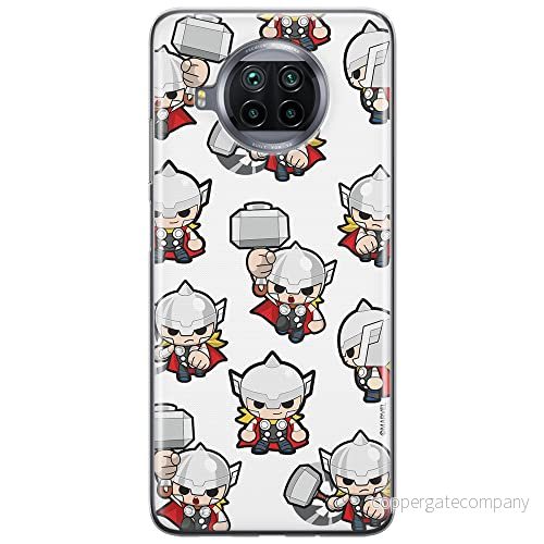 ERT GROUP mobiltelefonfodral för Xiaomi MI 10T LITE/REDMI NOTE 9 PRO 5G originalt och officiellt licensierat Marvel mönster Thor 007, fodral tillverkad av TPU plast 5904805169083
