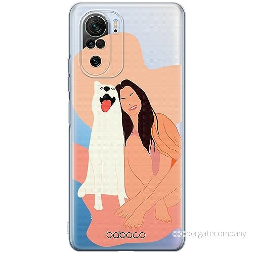 ERT GROUP mobiltelefonfodral för Xiaomi MI 11i/ REDMI K40/K40 PRO/POCO F3/ F3 PRO originalt och officiellt licensierat Babaco mönster Dogs 005, gedeeltelijk transparant 5905511886653