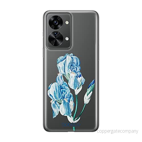 ERT GROUP mobiltelefonfodral för Oneplus NORD 2T 5G originalt och officiellt licensierat Babaco mönster Flowers 025 optimalt anpassad till formen på mobiltelefonen, gedeeltelijk transparant 5905511276454