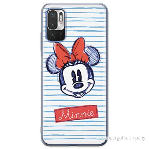 ERT GROUP mobiel telefoonhoesje voor Xiaomi REDMI NOTE 10 5G / POCO M3 PRO origineel en officieel erkend Disney patroon Minnie 011, hoesje is gemaakt van TPU 5904805608315