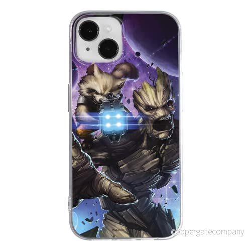 ERT GROUP mobiltelefonfodral för Apple Iphone 14 PLUS originalt och officiellt licensierat Marvel mönster Guardians of the Galaxy 006, fodral tillverkad av TPU plast 5905131908681
