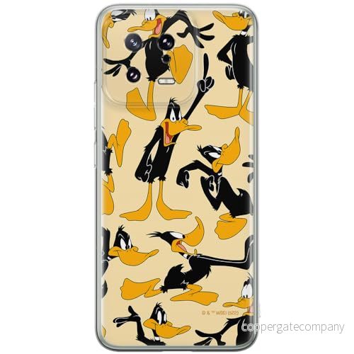 ERT GROUP mobiltelefonfodral för Xiaomi 13 originalt och officiellt licensierat Looney Tunes mönster Duffy 002 optimalt anpassad till formen på mobiltelefonen, fodral tillverkad av TPU plast 5905511910365