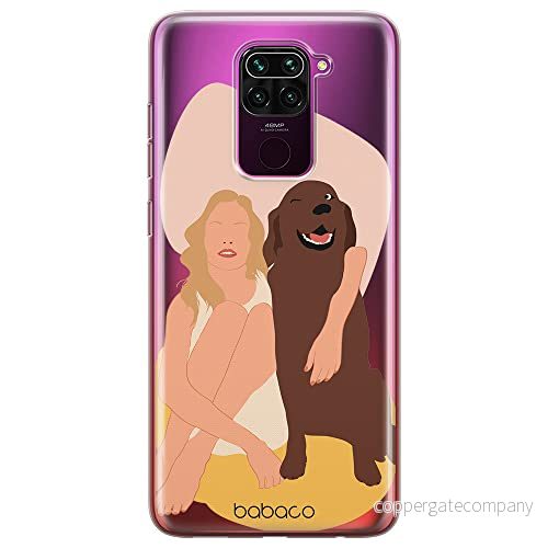 ERT GROUP mobiltelefonfodral för Xiaomi REDMI NOTE 9 originalt och officiellt licensierat Babaco mönster Dogs 007 optimalt anpassad till formen på mobiltelefonen, gedeeltelijk transparant 5905131034236