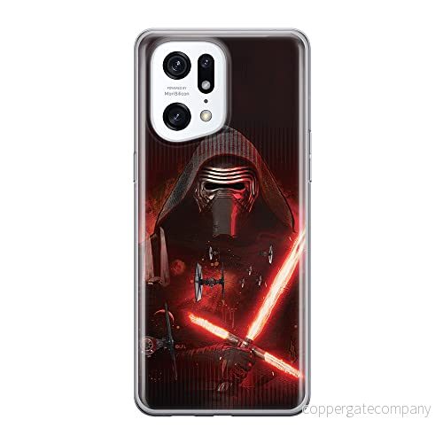ERT GROUP mobiltelefonfodral för Oppo FIND X5 PRO originalt och officiellt licensierat Star Wars mönster Kylo Ren 002 optimalt anpassad till formen på mobiltelefonen, fodral tillverkad av TPU plast 5905511398859