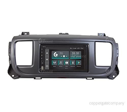 Costum Fit Bilradio för Peugeot Expert Android GPS Bluetooth WiFi USB Full HD Touchscreen Display 6.2" Easyconnect 8059307171182
