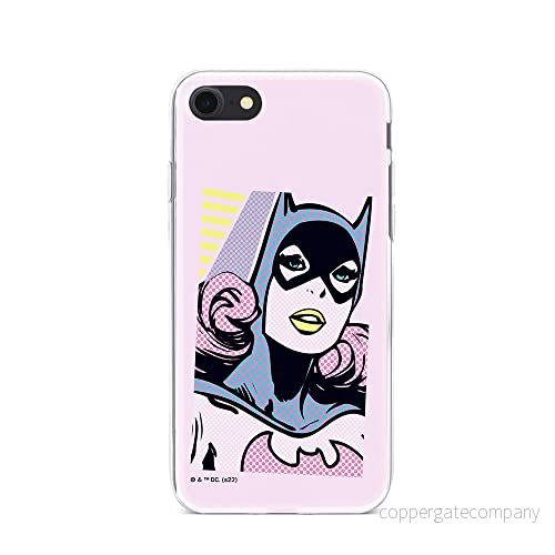 ERT GROUP mobiltelefonfodral för Iphone 7/8/ SE 2/ 3 originalt och officiellt licensierat DC mönster Bat Girl 012 optimalt anpassad till formen på mobiltelefonen, fodral tillverkad av TPU plast 5905131557391