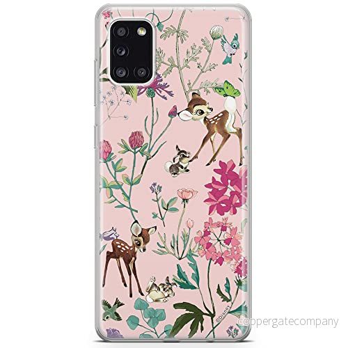 ERT GROUP mobiltelefonfodral för Samsung A31 originalt och officiellt licensierat Disney mönster Bambi & Friends 001 optimalt anpassad till formen på mobiltelefonen, fodral tillverkad av TPU plast 5903932287301