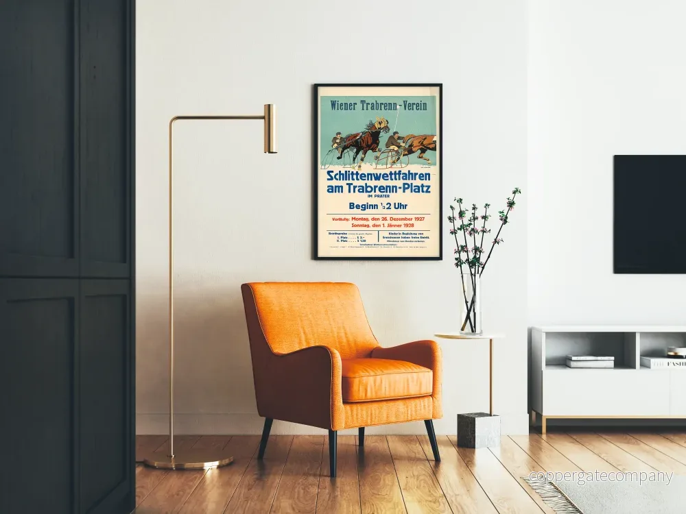 Längdskidstävlingposter vid Trabrennpaltz i Prater - Bild 2