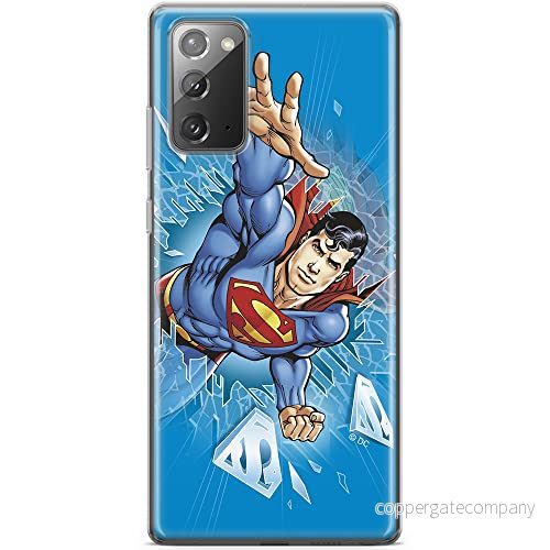ERT GROUP mobiltelefonfodral för Samsung GALAXY NOTE 20 originalt och officiellt licensierat DC mönster Superman 005 optimalt anpassad till formen på mobiltelefonen, fodral tillverkad av TPU plast 5903040459812