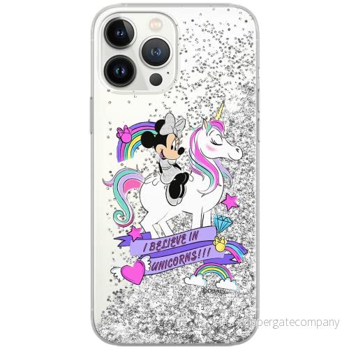 ERT GROUP mobiltelefonfodral för Apple Iphone 6 PLUS/ 7 PLUS / 8 originalt och officiellt licensierat Disney mönster Minnie 035, med glitter overflow effekt 5903040658178