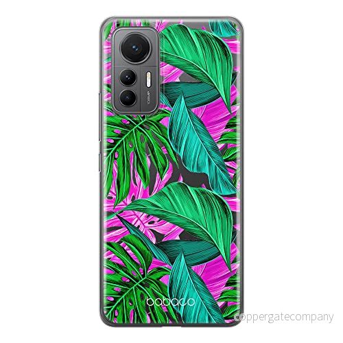 ERT GROUP mobiltelefonfodral för Xiaomi 12 LITE originalt och officiellt licensierat Babaco mönster Plants 004 optimalt anpassad till formen på mobiltelefonen, gedeeltelijk transparant 5905511502904