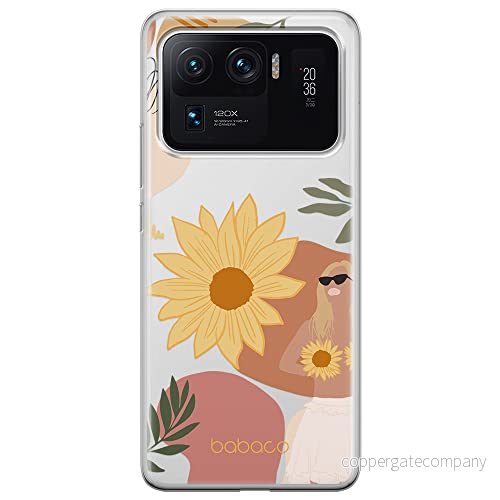 ERT GROUP mobiltelefonfodral för Xiaomi MI 11 ULTRA originalt och officiellt licensierat Babaco mönster Flowers 015 optimalt anpassad till formen på mobiltelefonen, gedeeltelijk transparant 5903932716597