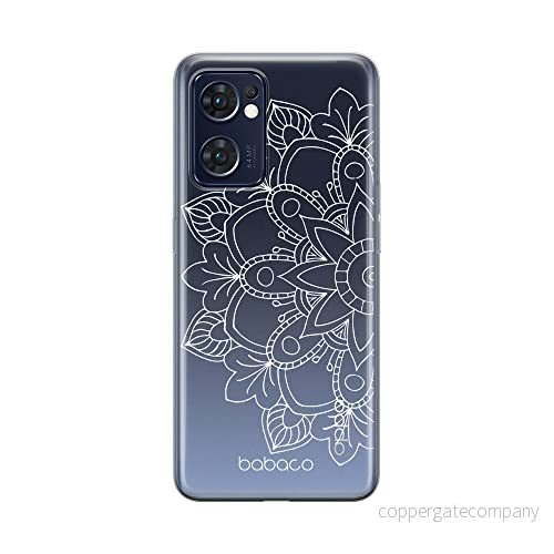 ERT GROUP mobiltelefonfodral för Oppo RENO 7 5G originalt och officiellt licensierat Babaco mönster Mandalas 005 optimalt anpassad till formen på mobiltelefonen, gedeeltelijk transparant 5905511313746