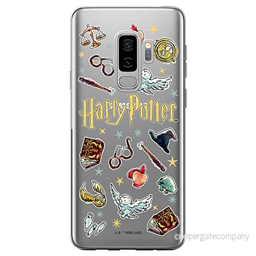 ERT GROUP mobiltelefonfodral för Samsung S9 PLUS originalt och officiellt licensierat Harry Potter mönster 226 optimalt anpassad till formen på mobiltelefonen, gedeeltelijk transparant 5905131666154