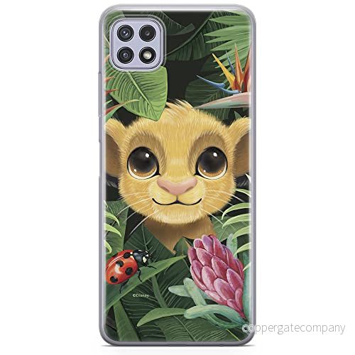 ERT GROUP mobiltelefonfodral för Samsung A22 5G originalt och officiellt licensierat Disney mönster Simba & Friends 002 optimalt anpassad till formen på mobiltelefonen, fodral tillverkad av TPU plast 5903932803662