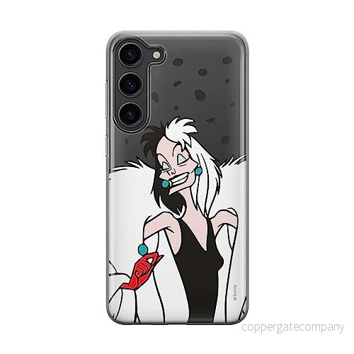 ERT GROUP mobiltelefonfodral för Samsung S23 PLUS originalt och officiellt licensierat Disney mönster Cruella 004 optimalt anpassad till formen på mobiltelefonen, gedeeltelijk transparant 5905511440572
