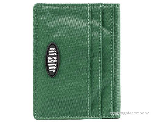 Big Skinny New Yorker ID Slim plånbok, rymmer upp till 24 kort Verdant Green 815456013999