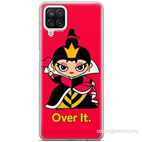 ERT GROUP mobiltelefonfodral för Samsung A12 / M12 F12 originalt och officiellt licensierat Disney mönster Queen of Hearts 001 anpassad till formen på mobiltelefonen, fodral tillverkad av TPU plast 5905131431844