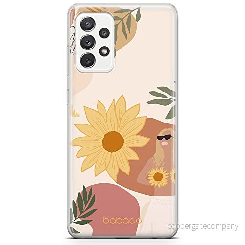 ERT GROUP mobiltelefonfodral för Samsung A53 5G originalt och officiellt licensierat Babaco mönster Flowers 015 optimalt anpassad till formen på mobiltelefonen, fodral tillverkad av TPU plast 5904805336614