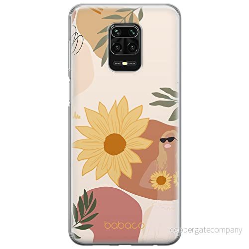 ERT GROUP mobiltelefonfodral för Xiaomi REDMI NOTE 9 PRO/ 9S originalt och officiellt licensierat Babaco mönster Flowers 015 anpassad till formen på mobiltelefonen, fodral tillverkad av TPU plast 5903932620078