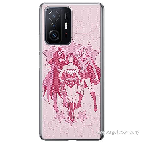 ERT GROUP mobiltelefonfodral för Xiaomi 11T 5G / PRO originalt och officiellt licensierat DC mönster Super Girls 002 anpassad till formen på mobiltelefonen, fodral tillverkad av TPU plast 5904805563225