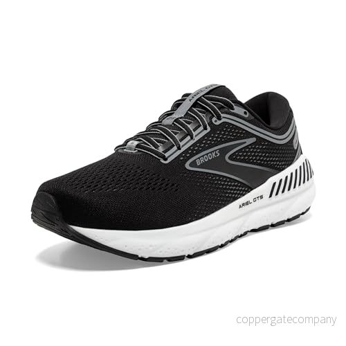 Brooks dam Ariel GTS 23 löparsko, Svart/grå/vit, 8.5 Wide 195394305197