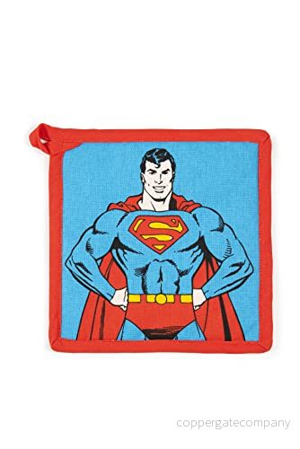 Excelsa Superman Kökspharts, Cm. 20 x 20, foder 100% bomull, stoppning i polyester 8004976659851