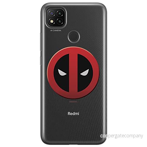 ERT GROUP mobiltelefonfodral för Xiaomi REDMI 9C originalt och officiellt licensierat Marvel mönster Deadpool 003 optimalt anpassad till formen på mobiltelefonen, gedeeltelijk transparant 5903040277430