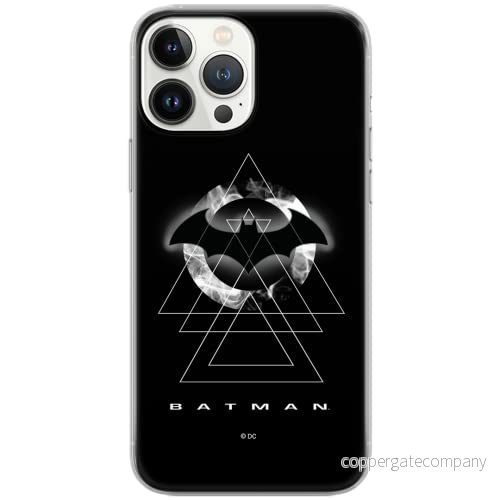 ERT GROUP mobiltelefonfodral för Samsung S9 originalt och officiellt licensierat DC mönster Batman 009 Vit optimalt anpassad till formen på mobiltelefonen, fodral tillverkad av TPU plast 5903040808955
