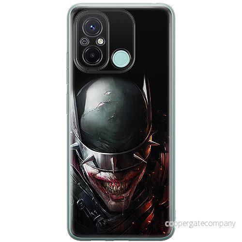 ERT GROUP mobiltelefonfodral för Xiaomi REDMI 12C/ 11A originalt och officiellt licensierat DC mönster Batman Who Laughs 002, fodral tillverkad av TPU plast 5905511852658