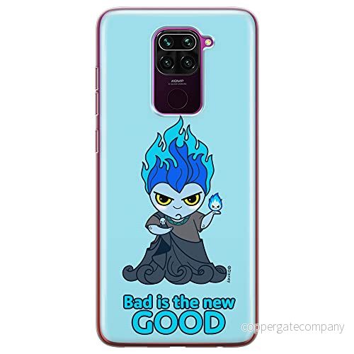 ERT GROUP mobiltelefonfodral för Xiaomi REDMI NOTE 9 originalt och officiellt licensierat Disney mönster Hades 001 optimalt anpassad till formen på mobiltelefonen, fodral tillverkad av TPU plast 5905131413628