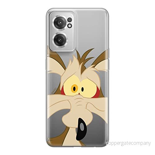 ERT GROUP mobiltelefonfodral för Oneplus NORD CE 2 originalt och officiellt licensierat Looney Tunes mönster Coyote 001 optimalt anpassad till formen på mobiltelefonen, gedeeltelijk transparant 5905511299033