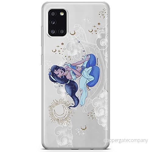 ERT GROUP mobiltelefonfodral för Samsung A31 originalt och officiellt licensierat Disney mönster Jasmine 006 optimalt anpassad till formen på mobiltelefonen, fodral tillverkad av TPU plast 5903040218846