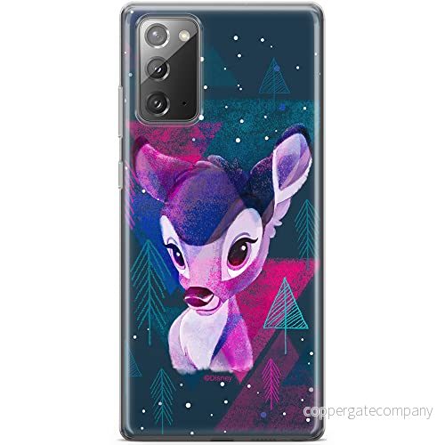 ERT GROUP mobiltelefonfodral för Samsung GALAXY NOTE 20 originalt och officiellt licensierat Disney mönster Bambi 007 optimalt anpassad till formen på mobiltelefonen, fodral tillverkad av TPU plast 5903040457108