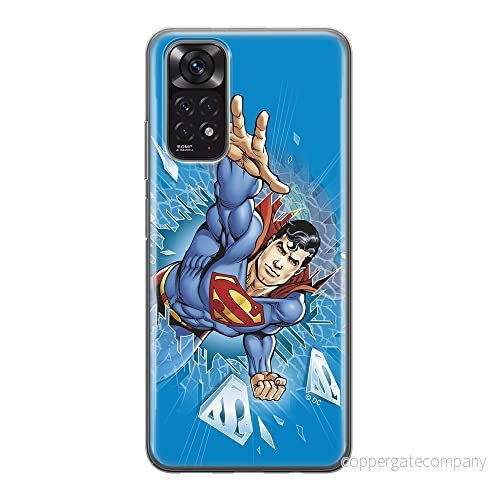 ERT GROUP mobiltelefonfodral för Xiaomi REDMI NOTE 11S 4G / 11 originalt och officiellt licensierat DC mönster Superman 005, fodral tillverkad av TPU plast 5905511555658