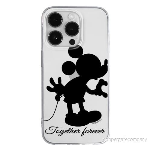 ERT GROUP mobiltelefonfodral för Apple Iphone 14 PRO originalt och officiellt licensierat Disney mönster Mickey 005 optimalt anpassad till formen på mobiltelefonen, gedeeltelijk transparant 5905131909961