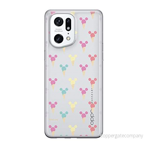 ERT GROUP mobiltelefonfodral för Oppo FIND X5 PRO originalt och officiellt licensierat Disney mönster Mickey 002 optimalt anpassad till formen på mobiltelefonen, gedeeltelijk transparant 5905511402419