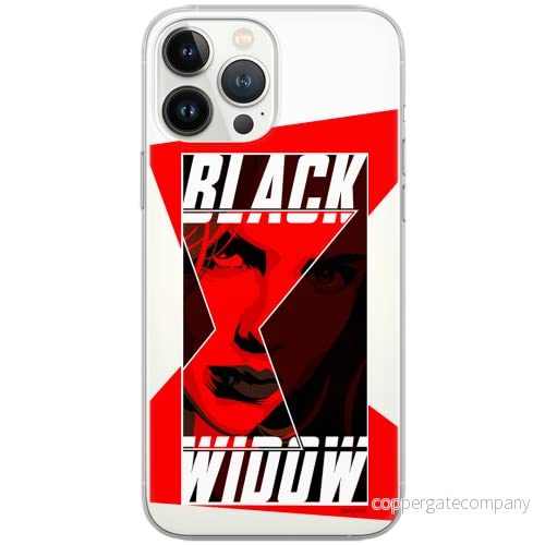 ERT GROUP mobiltelefonfodral för Samsung A50/A50s/A30s originalt och officiellt licensierat Marvel mönster Black Widow 012 Vit optimalt anpassad till formen på mobiltelefonen, gedeeltelijk transparant 5903537669267