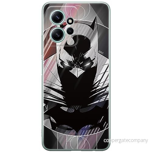 ERT GROUP mobiltelefonfodral för Xiaomi REDMI NOTE 12 4G originalt och officiellt licensierat DC mönster Batman 010 optimalt anpassad till formen på mobiltelefonen, fodral tillverkad av TPU plast 5905511954567