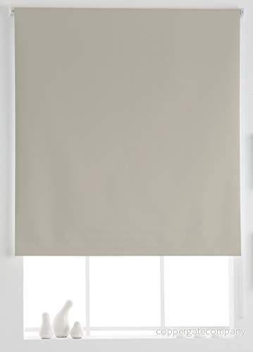 Estoralis Aral Rollo slät, genomskinlig, 110 x 175 cm, beige 8432404860348