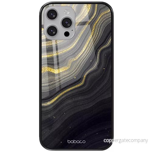 ERT GROUP mobiltelefonfodral för Apple Iphone 13 PRO originalt och officiellt licensierat Babaco mönster Marble 009 tillverkad av härdat glas, skyddsfodral 5904805878534