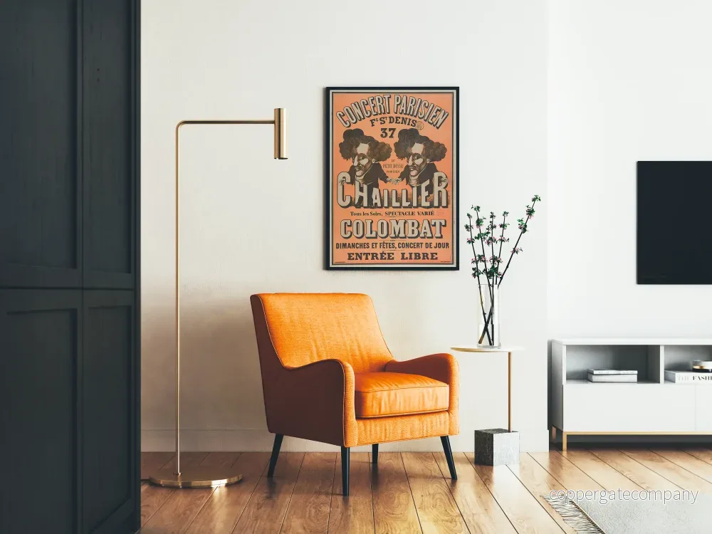 Vintageposter av Paris-konsert Le Petit Bossu Chaillier - Bild 2