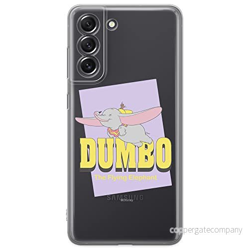 ERT GROUP mobiltelefonfodral för Samsung S21 FE originalt och officiellt licensierat Disney mönster Dumbo 005 optimalt anpassad till formen på mobiltelefonen, gedeeltelijk transparant 5903932975604