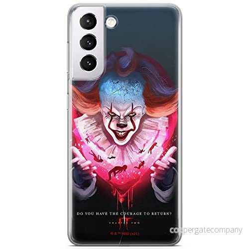 ERT GROUP mobiltelefonfodral för Samsung S21 PLUS originalt och officiellt licensierat Horror mönster It 020 optimalt anpassad till formen på mobiltelefonen, fodral tillverkad av TPU plast 5905131999993