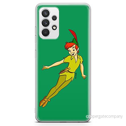 ERT GROUP mobiltelefonfodral för Samsung A32 4G LTE originalt och officiellt licensierat Disney mönster Peter Pan 001 optimalt anpassad till formen på mobiltelefonen, fodral tillverkad av TPU plast 5905131147653
