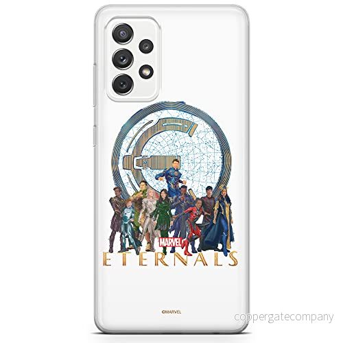 ERT GROUP mobiltelefonfodral för Samsung A52 5G / LTE 4G A52S originalt och officiellt licensierat Marvel mönster Eternals 006, fodral tillverkad av TPU plast 5904805110771