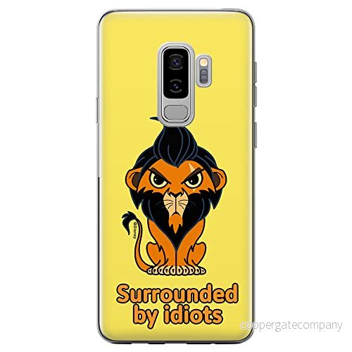 ERT GROUP mobiltelefonfodral för Samsung S9 PLUS originalt och officiellt licensierat Disney mönster Scar 001 optimalt anpassad till formen på mobiltelefonen, fodral tillverkad av TPU plast 5905131441140