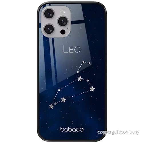ERT GROUP mobiltelefonfodral för Apple Iphone 13 PRO MAX originalt och officiellt licensierat Babaco mönster Zodiac Constellation 005 tillverkad av härdat glas, skyddsfodral 5904805865176